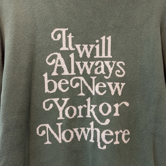 NWT NYON It Will Always Be New York or No Where Sz Sm - Picture 2 of 6